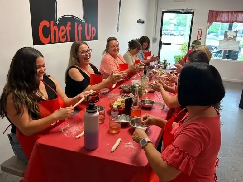 Adults Cooking